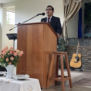 New Assistant Pastor's first Sunday service